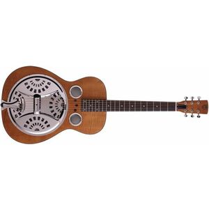 Epiphone Dobro Hound Dog Deluxe Round Neck Vintage Brown kép