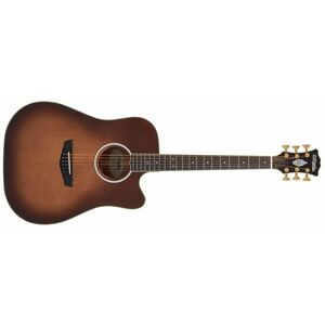 D'Angelico Bowery Dreadnought CE Autumn Burst kép