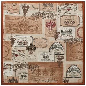 Razzor Acoustics Acoustic frame - Wine labels in a honey frame 600x600 kép