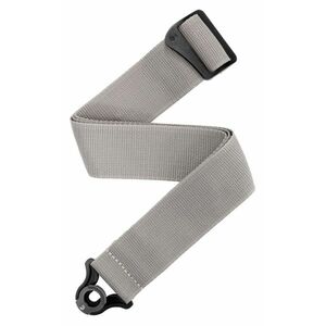 D'Addario Auto Lock Polypro Guitar Strap Silver kép