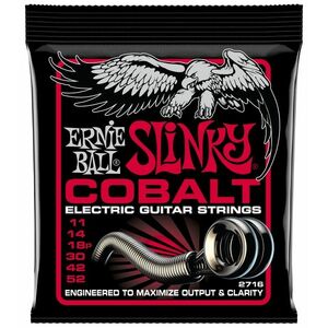 Ernie Ball 2716 Cobalt Burly Slinky kép