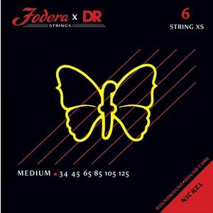 DR Strings Fodera Nickel 6 Medium XS 34125 kép