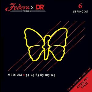 DR Strings Fodera Stainless Steel 6 Medium XS 34125 kép