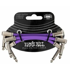 Ernie Ball Flex Patch Cable 3" Purple kép