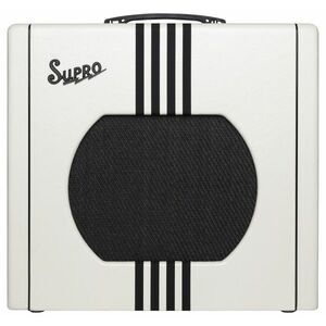 Supro Delta King 12 Ivory Black kép