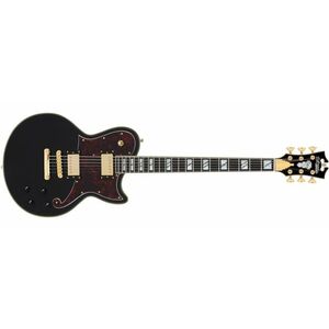 D'Angelico Deluxe Atlantic Baritone Black kép