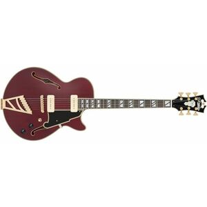 D'Angelico Deluxe SS Trans Wine kép