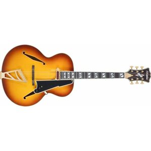 D'Angelico Excel Style B Dark Iced Tea Burst kép