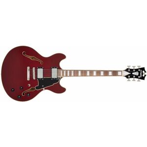 D'Angelico Premier DC Burnt Red kép