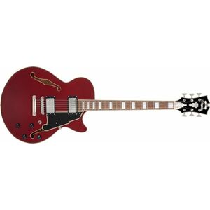 D'Angelico Premier SS Burnt Red kép