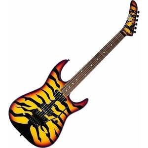 ESP George Lynch Yellow with Sunburst Tiger Graphic Elektromos gitár kép