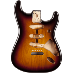 Fender Stratocaster Sunburst Gitár test kép