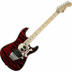 Charvel Warren DeMartini Signature Blood And Skull Pro Mod Blood And Skull Elektromos gitár kép