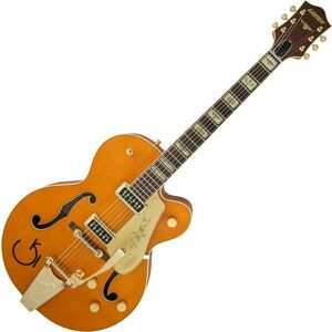 Gretsch G6120T-55GE Vintage Select Edition '55 Chet Atkins Vintage Orange Félakusztikus - jazz-gitár kép