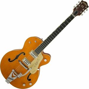 Gretsch G6120T-59GE Vintage Select Edition '59 Chet Atkins Vintage Orange Félakusztikus - jazz-gitár kép