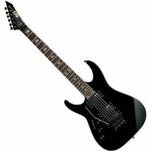 ESP LTD KH-202 LH Kirk Hammett Black Elektromos gitár kép