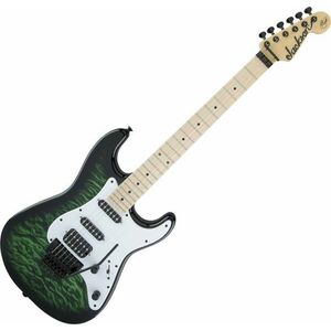 Jackson X Series Signature Adrian Smith SDXQ MN Transparent Green Elektromos gitár kép