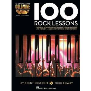 Hal Leonard Keyboard Lesson Goldmine: 100 Rock Lessons Kották kép