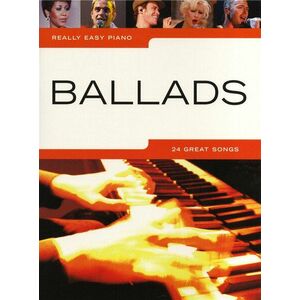 Music Sales Really Easy Piano: Ballads Kották kép