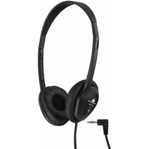 Monacor MD-306 Black On-ear Fülhallgató kép