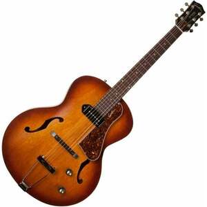 Godin 5th Avenue Kingpin P90 Cognac Burst Félakusztikus - jazz-gitár kép