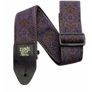 Ernie Ball Classic Jacquard Textil gitár heveder Purple Paisley kép