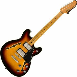 Fender Squier Classic Vibe Starcaster MN 3-Tone Sunburst Félakusztikus - jazz-gitár kép