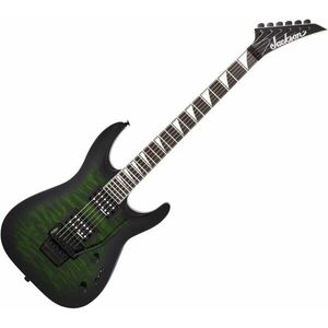 Jackson JS32Q DKA AH Transparent Green Burst Elektromos gitár kép