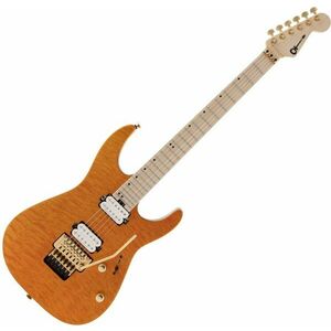 Charvel Pro-Mod DK24 HH FR M Dark Amber Elektromos gitár kép