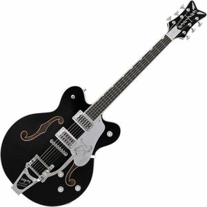 Gretsch G6636TSL Black Silver Falcon Center Block WC Black Félakusztikus - jazz-gitár kép