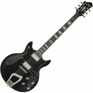 Hagstrom Alvar Black Félakusztikus - jazz-gitár kép