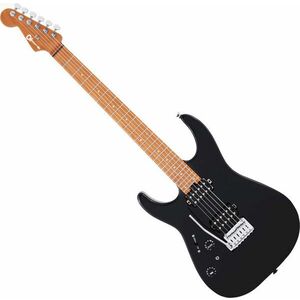 Charvel Pro-Mod DK24 HH 2PT LH Caramelized MN Gloss Black Elektromos gitár kép