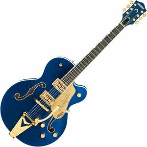 Gretsch G6120TG Players Edition Nashville Azure Metallic Félakusztikus - jazz-gitár kép