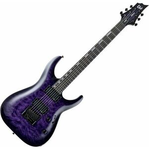 ESP LTD H-1000 Evertune QM See Thru Purple Sunburst Elektromos gitár kép