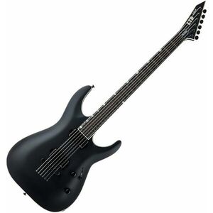 ESP LTD MH-1000 Baritone Black Satin Elektromos gitár kép