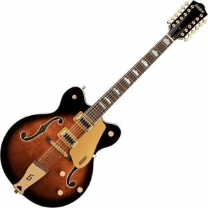 Gretsch G5422G-12 Electromatic DC LRL Single Barrel Burst Félakusztikus - jazz-gitár kép