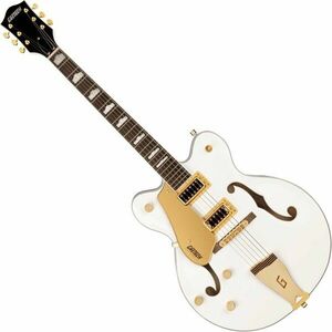 Gretsch G5422GLH Electromatic DC LRL Snowcrest White Félakusztikus - jazz-gitár kép