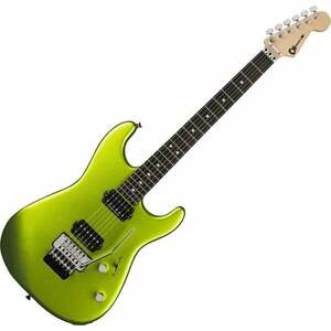 Charvel Pro-Mod San Dimas Style 1 HH FR EB Lime Green Metallic Elektromos gitár kép