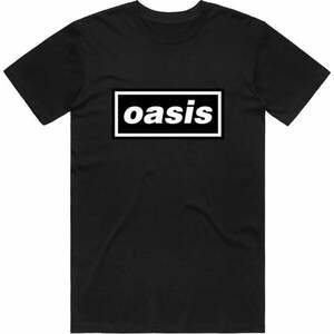 Oasis Ing Decca Logo Unisex Black 2XL kép