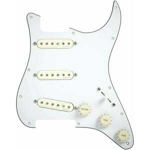 Fishman Fluence Single Width Loaded Pickguard Strat White Hangszedő kép