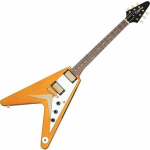 Epiphone 1958 Korina Flying V Aged Natural Elektromos gitár kép