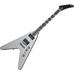 Gibson Dave Mustaine Flying V Silver Metallic Elektromos gitár kép