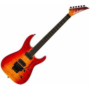 Jackson Pro Plus Series Dinky DKAQ EB Firestorm Elektromos gitár kép