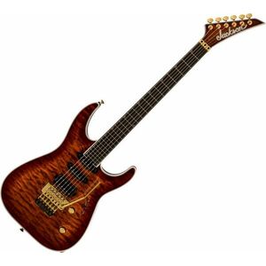 Jackson Pro Plus Series Soloist SLA3Q EB Amber Tiger Eye Elektromos gitár kép