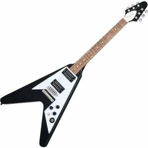 Epiphone Kirk Hammett 1979 Flying V Ebony Elektromos gitár kép