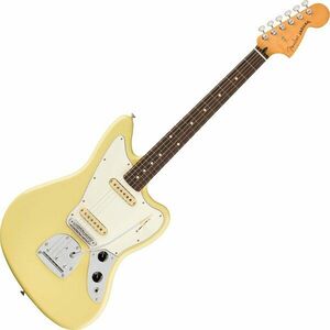 Fender Player II Series Jaguar RW Hialeah Yellow Elektromos gitár kép