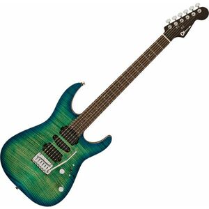 Charvel MJ DK24 HSH 2PT W MAH Caribbean Burst Elektromos gitár kép