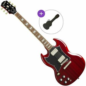 Epiphone SG Standard LH SET Heritage Cherry Elektromos gitár kép