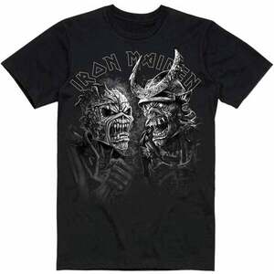 Iron Maiden Ing Senjutsu Large Grayscale Heads Unisex Black XL kép