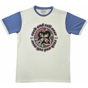 Kiss Ing Rock and Roll Over Unisex Purple & White S kép